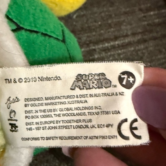 Nintendo Super Mario Koopa Troopa Turtle Plush - Picture 5 of 6